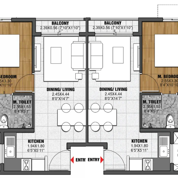 Beryl at Brigade El Dorado, 1 & 2 BHK Apartments, Aerospace Park, North ...